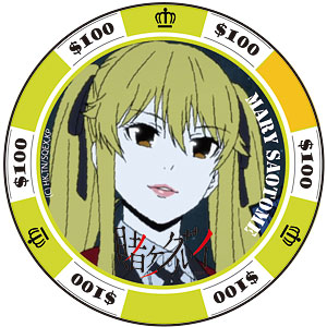 賭ケグルイ 缶バッジ(チップver.) 生志摩妄[Little Monsters]《在庫切れ》