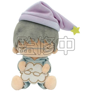 銀魂×Sanrio characters YOROZUYA×TSおやすみ柄むにゅぐるみS(銀時