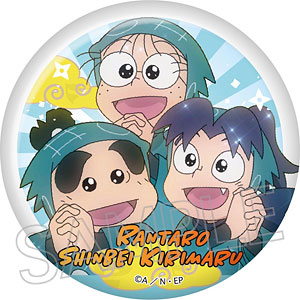 忍たま乱太郎 百面相缶バッジ 食満留三郎（再販）[ツインクル]《発売済