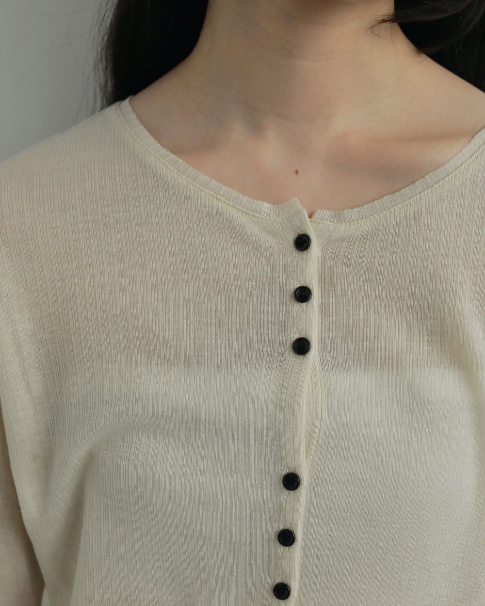 ànuke online store（アンヌーク） / Sheer Rib CardiganSheer Rib