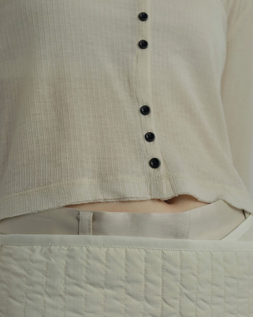 ànuke online store（アンヌーク） / Sheer Rib CardiganSheer Rib