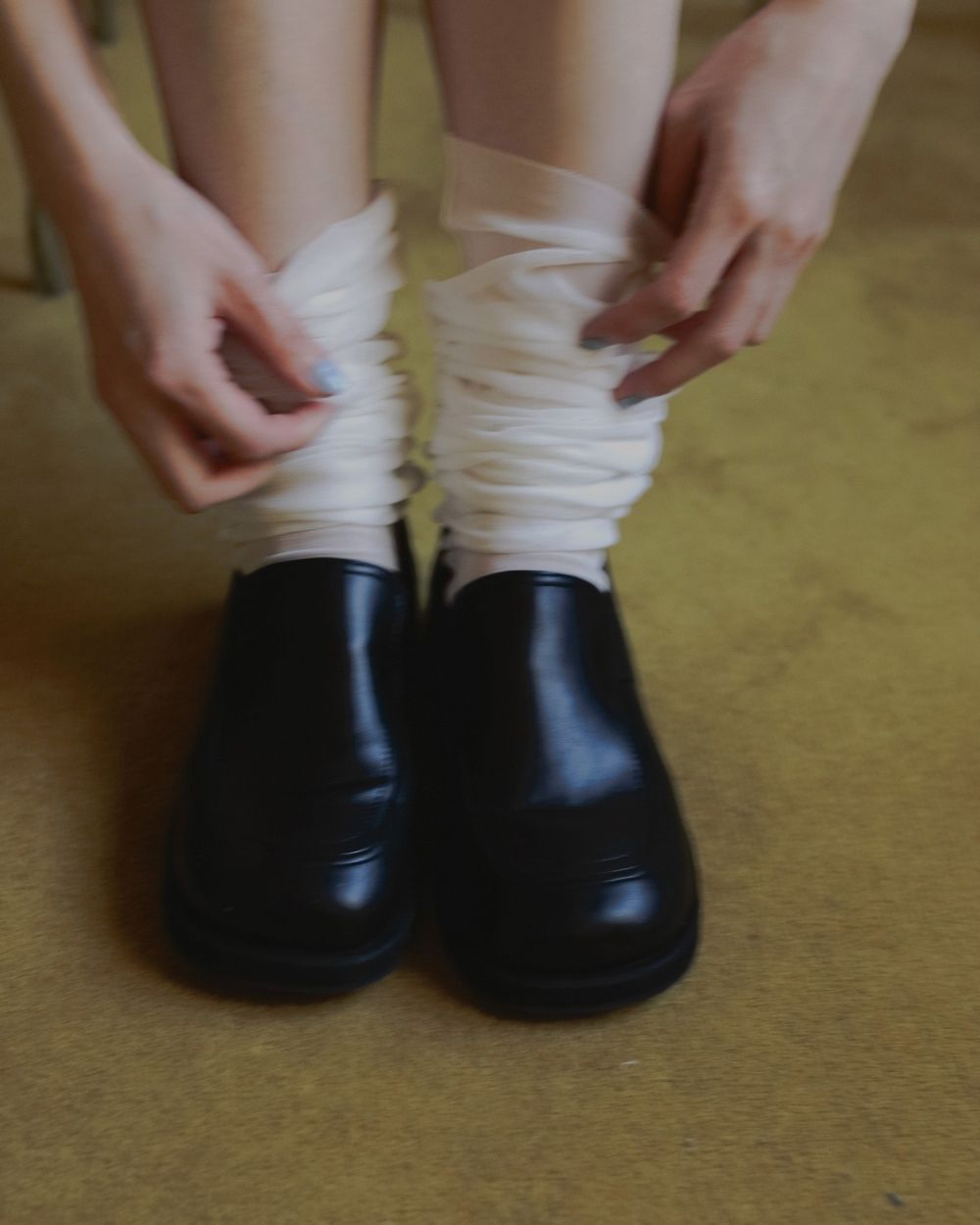 ànuke online store（アンヌーク） / Ecoleather LoafersEcoleather