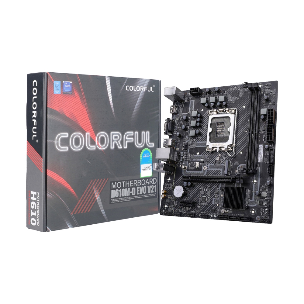 MAINBOARD (1700) COLORFUL H610M-D EVO V21 DDR4 | Advice จ.จันทบุรี