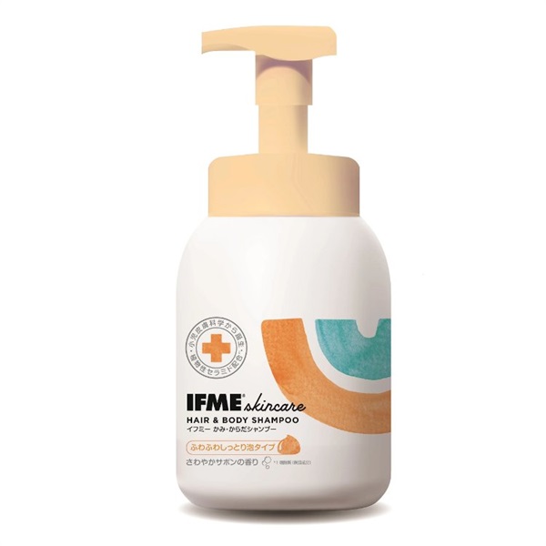 IFME イフミー かみ・からだシャンプー ふわふわしっとり泡タイプ