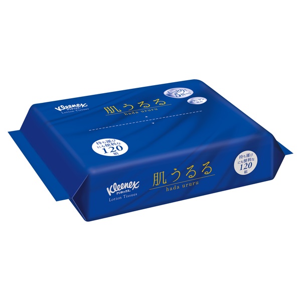 クリネックス ティシュー ローション 肌うるる ソフトパック 120組