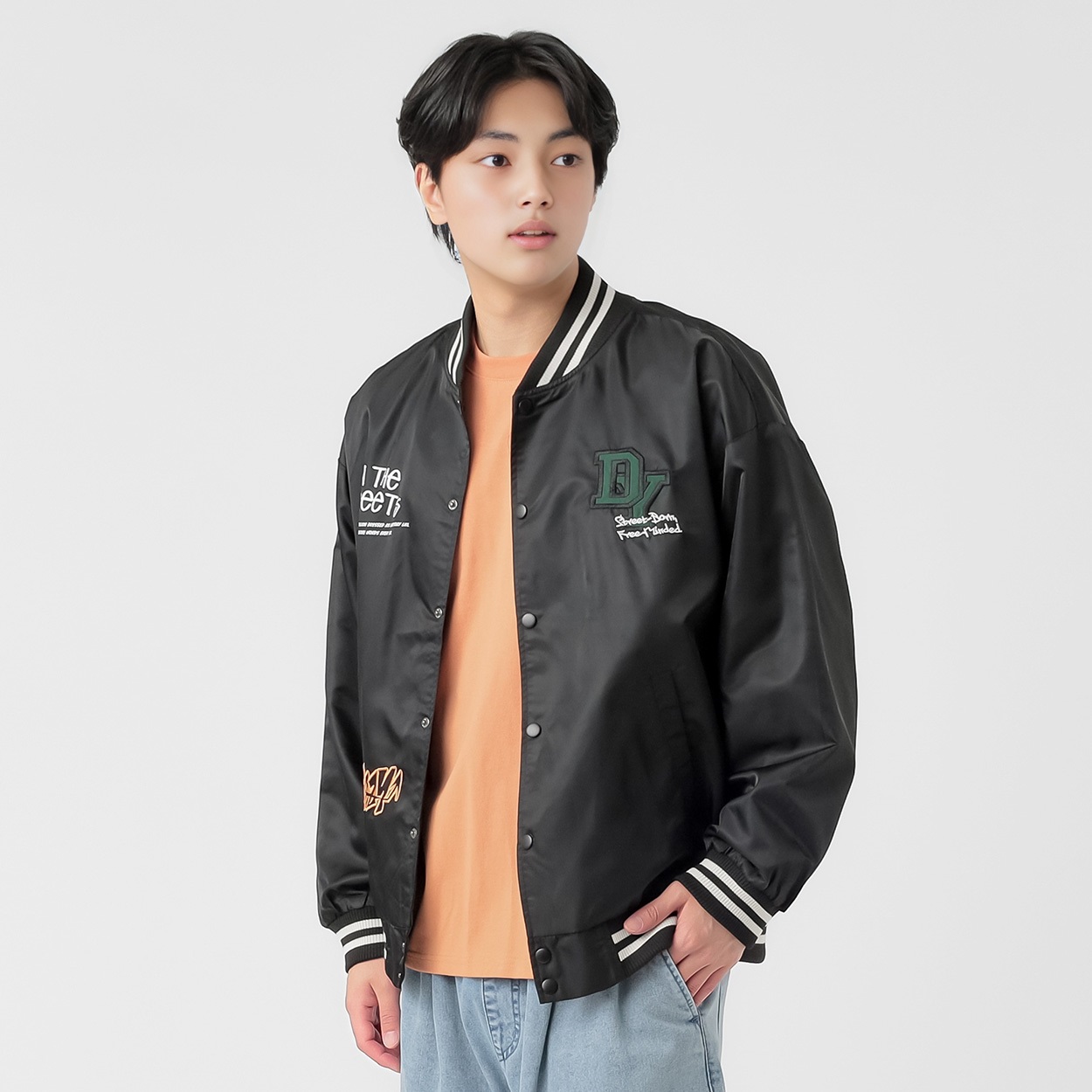 DIZZY合繊スタジャン メンズ Doublefocus(ダブルフォーカス) | イオン