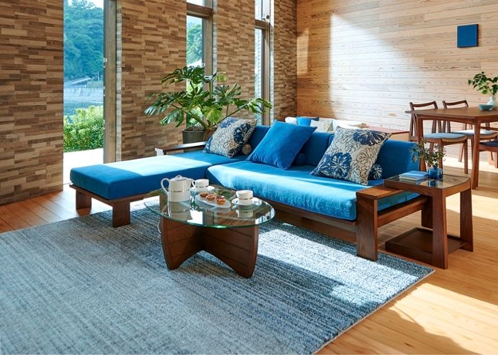 ラグ フィーノ・グラデーションv02 ～砂浜に打ち寄せる波を連想させる