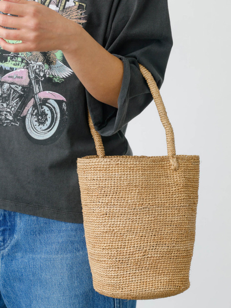 MADE IN MADA /メイドインマダ】ワンハンドル かごバッグ【WEB限定