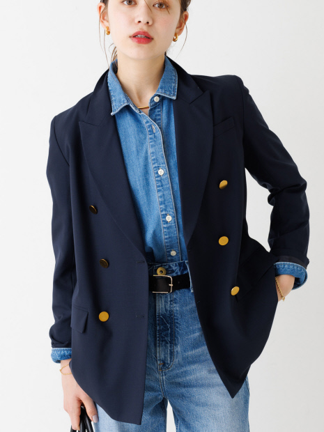 セットアップ対応】 ダブルジャケット｜Rouge vif la cle / ルージュ