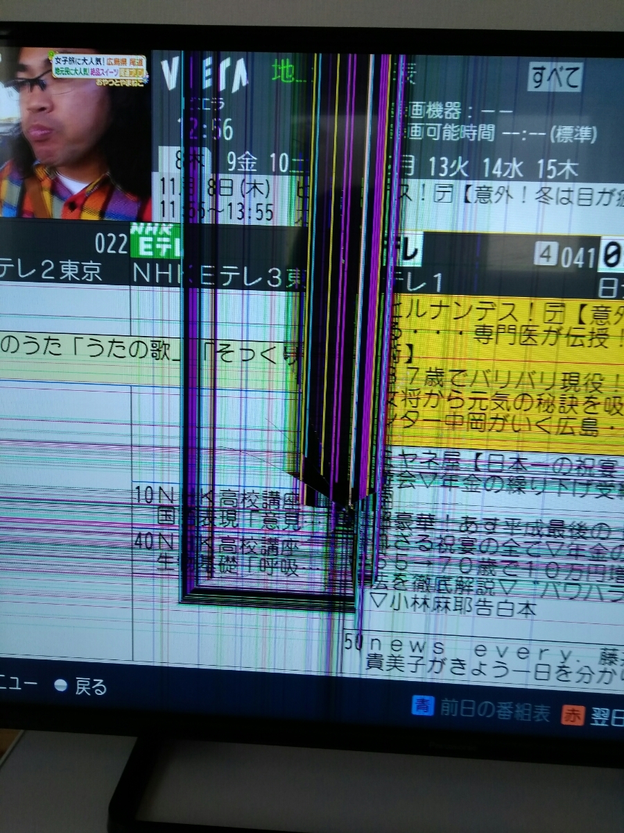 ジャンク！！液晶割れ Panasonic ビエラ 42型 TH-42C300 液晶テレビの