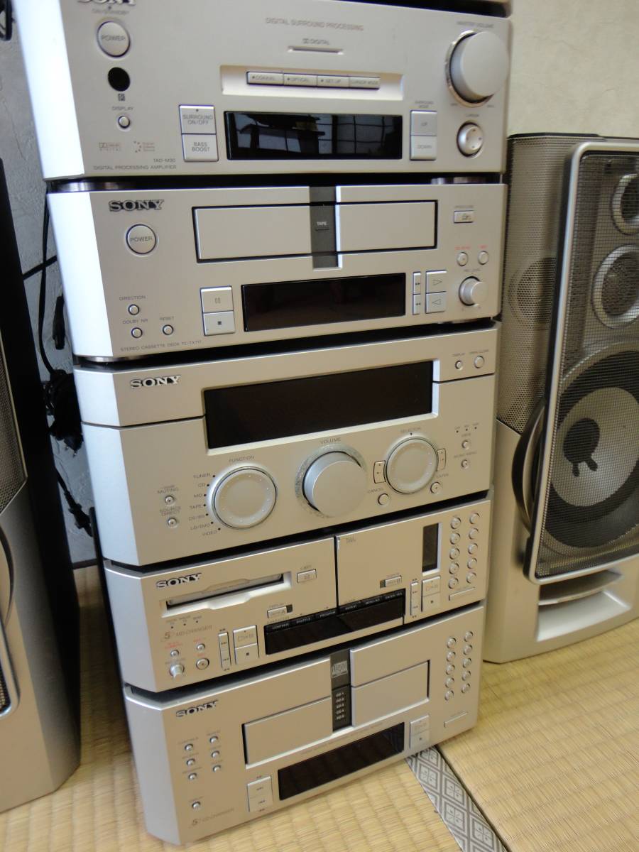 ジャンク】SONY DHC-MD919 Pixy システムコンポ② SONY DHC-MD919 Pixy