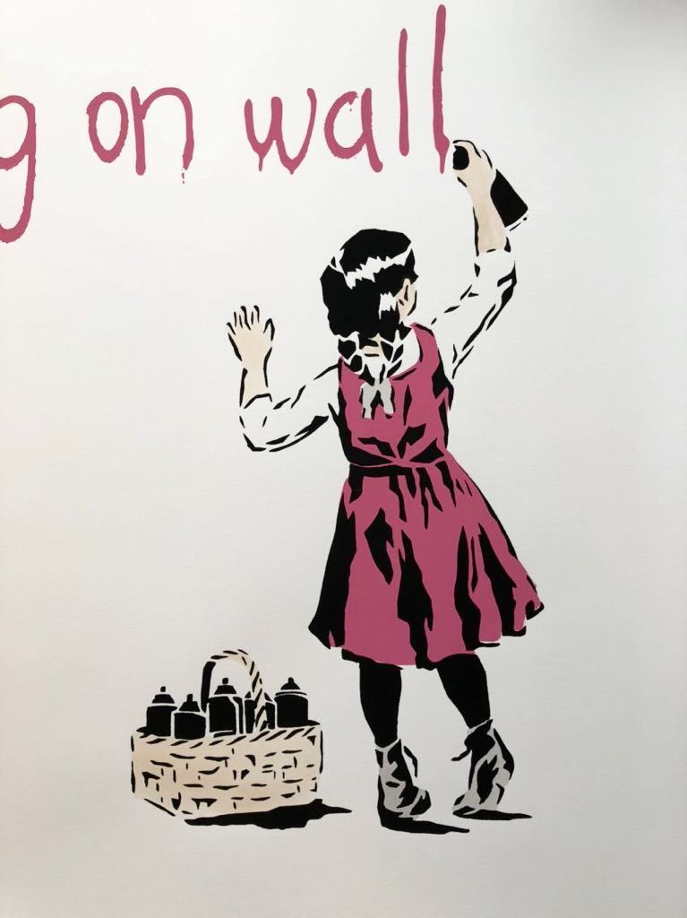 Rene Gagnon(レニーギャグノン) / Girl Writing On Wall シルク