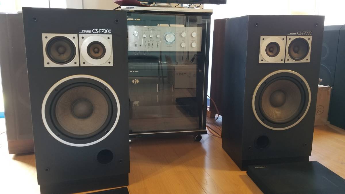 PIONEER CS-F7000 スピーカーペア 音出し確認済み 現状品 ☆PIONEER
