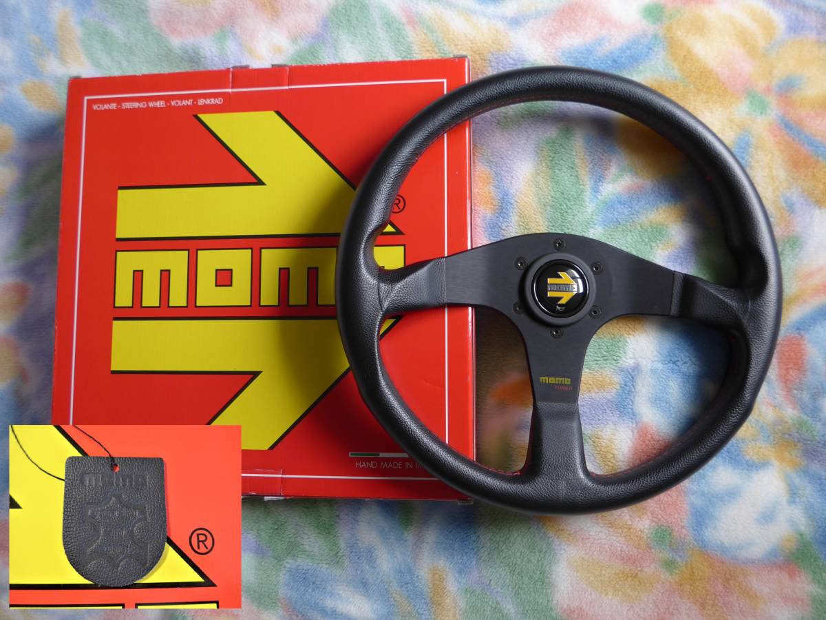☆美品☆モモ MOMO ステアリング チューナー 35cm 正規品 T-14
