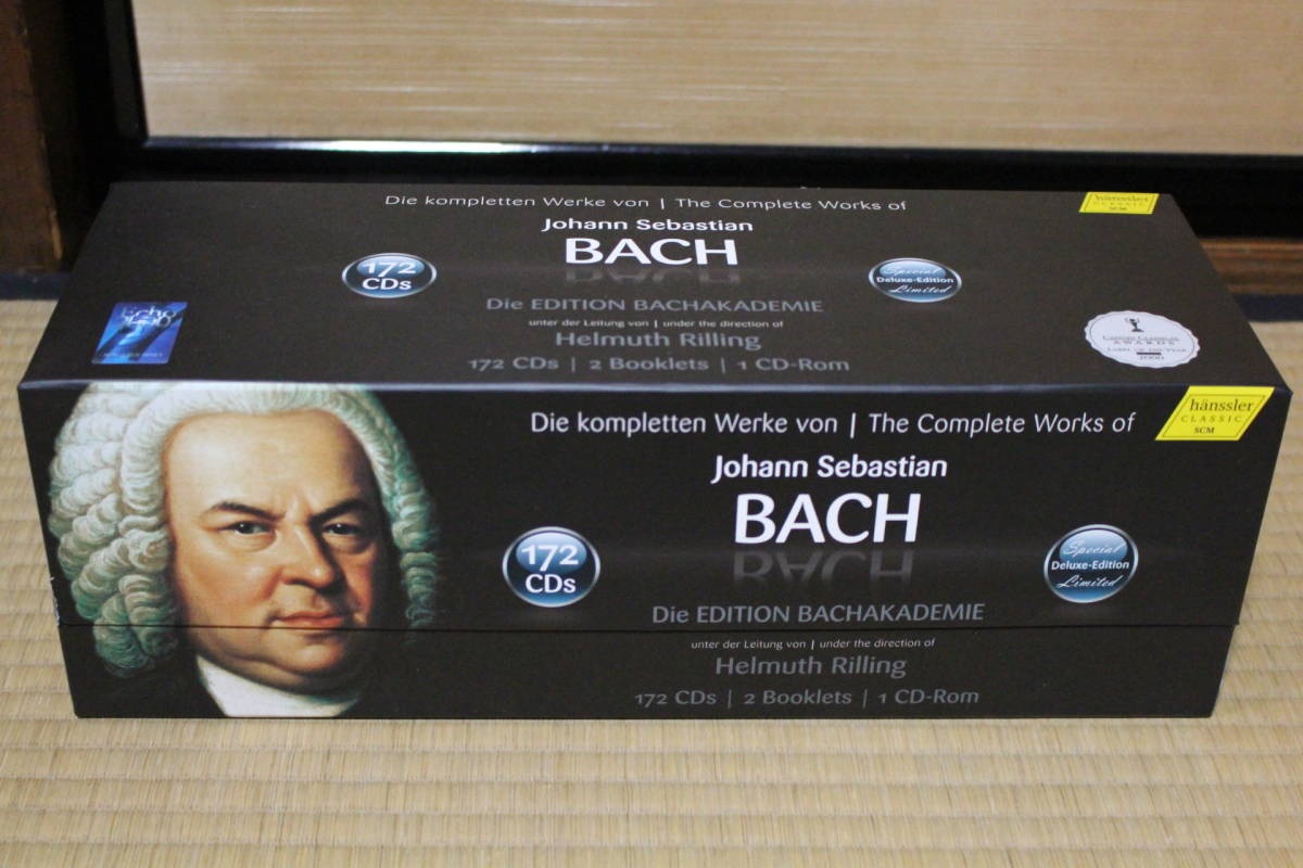 バッハ complete orchestral works 8枚組 バッハ complete orchestral