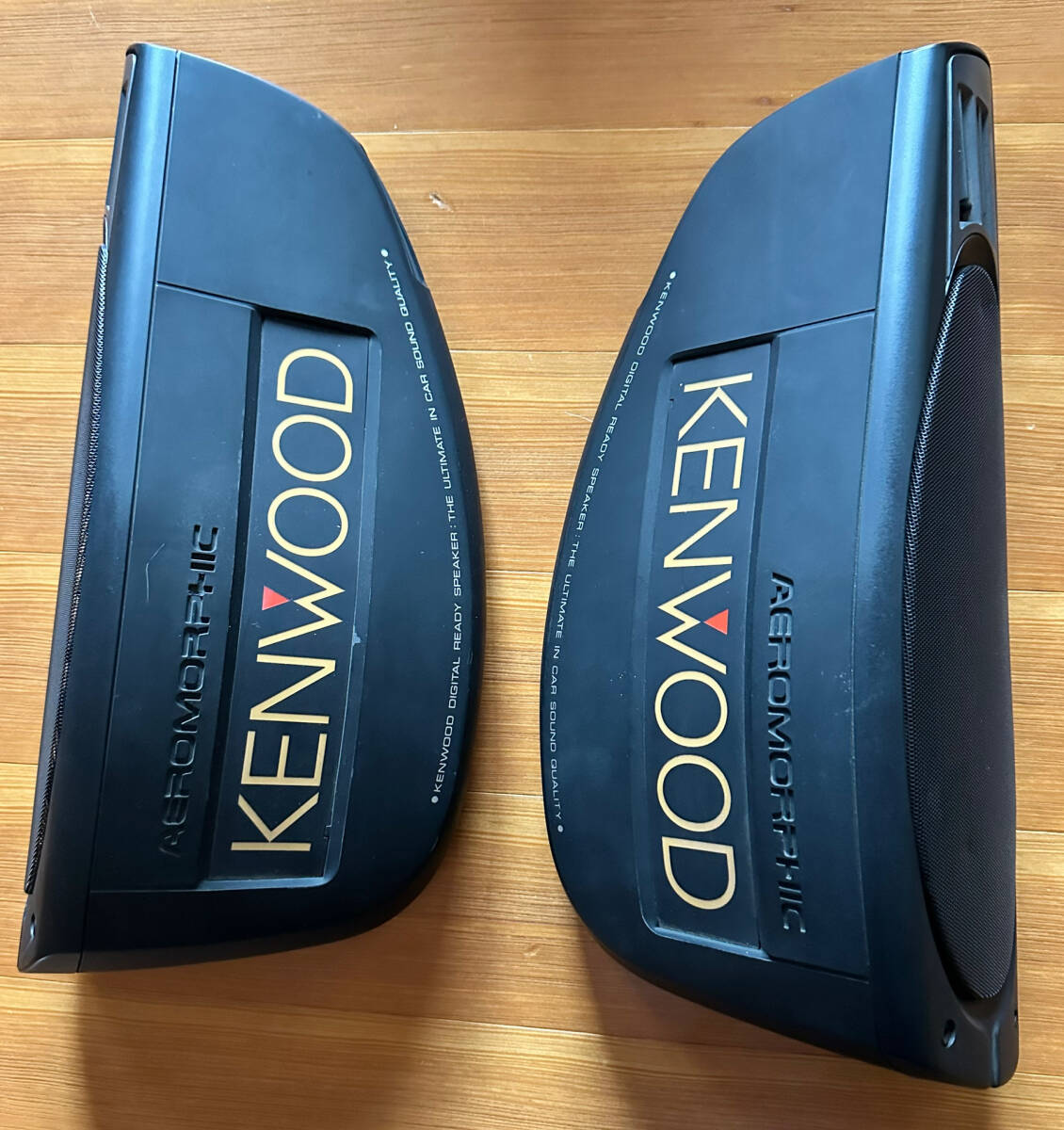 傷や汚れあり】KENWOOD ケンウッド カースピーカー KSC-7070 部品取り