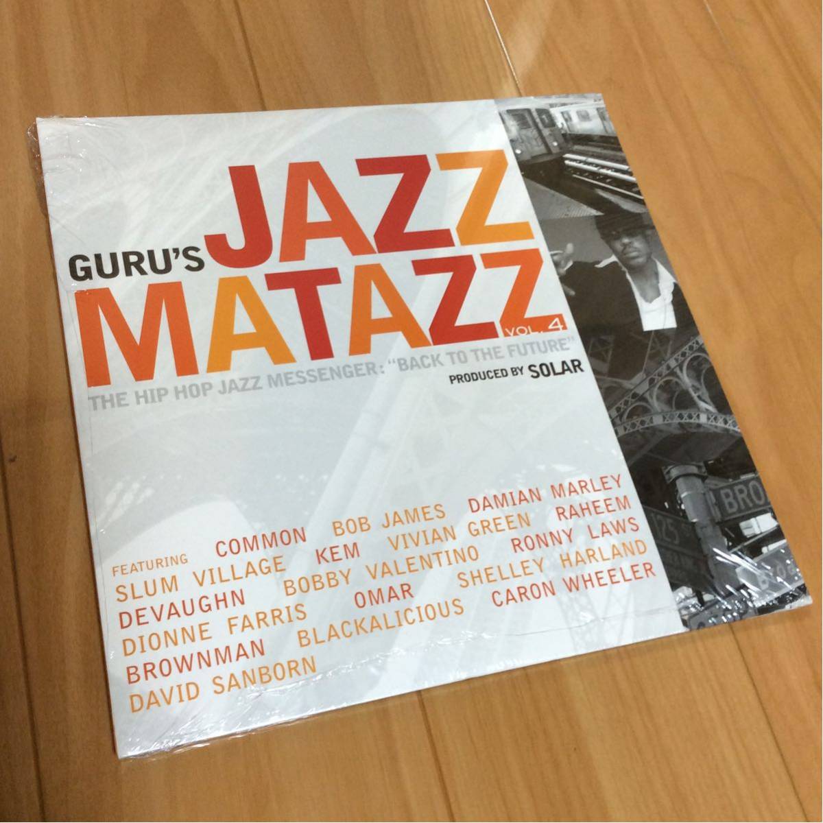 新品】稀少 未開封 Guru Jazzmatazz Vol. 4 LP レコード 2007 US ori