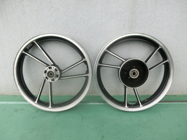 GT380 GS400 星形キャストホイールダブルディスク19インチ