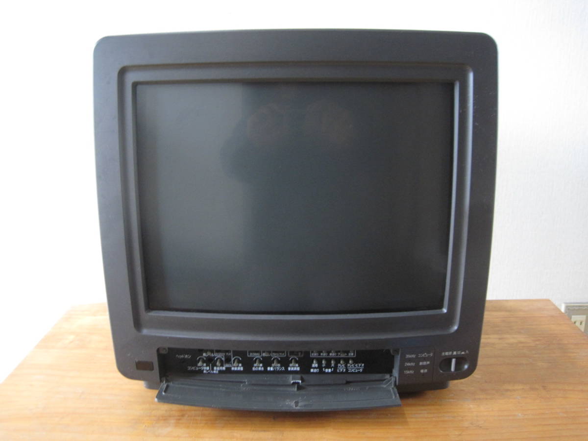 SHARP X68000用モニタ CZ-614D-TN ジャンク SHARP X68000用モニタ CZ