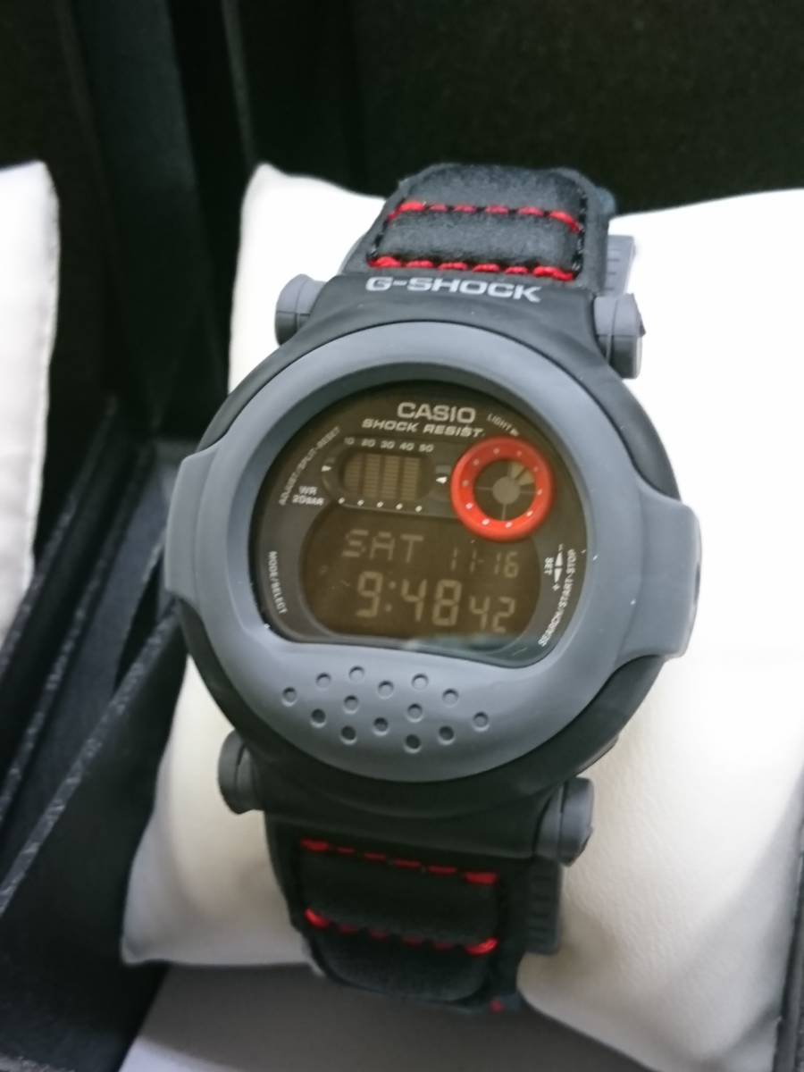 美品】CASIO G-SHOCK DW-001 ジェイソン 赤目 Gショック ジェイソン