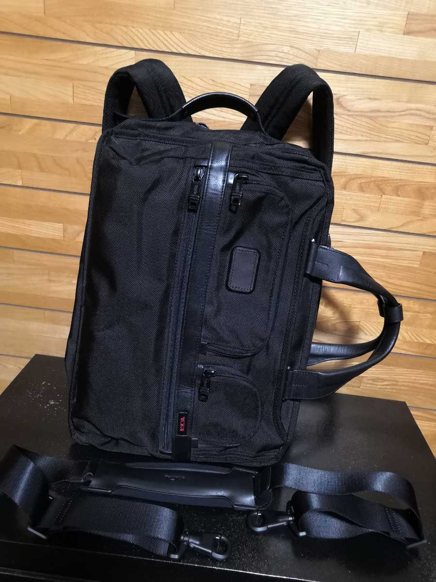 美品□TUMI□3way□26180D2E□ビジネスバッグ□黒□ブラック□トゥミ