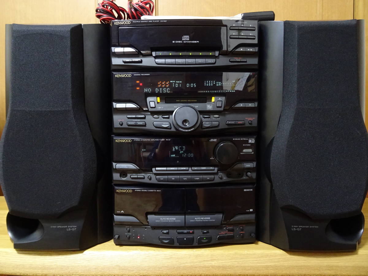 KENWOOD DM-MG7 ミニディスク・CDプレーヤー KENWOOD DM-MG7 ミニ