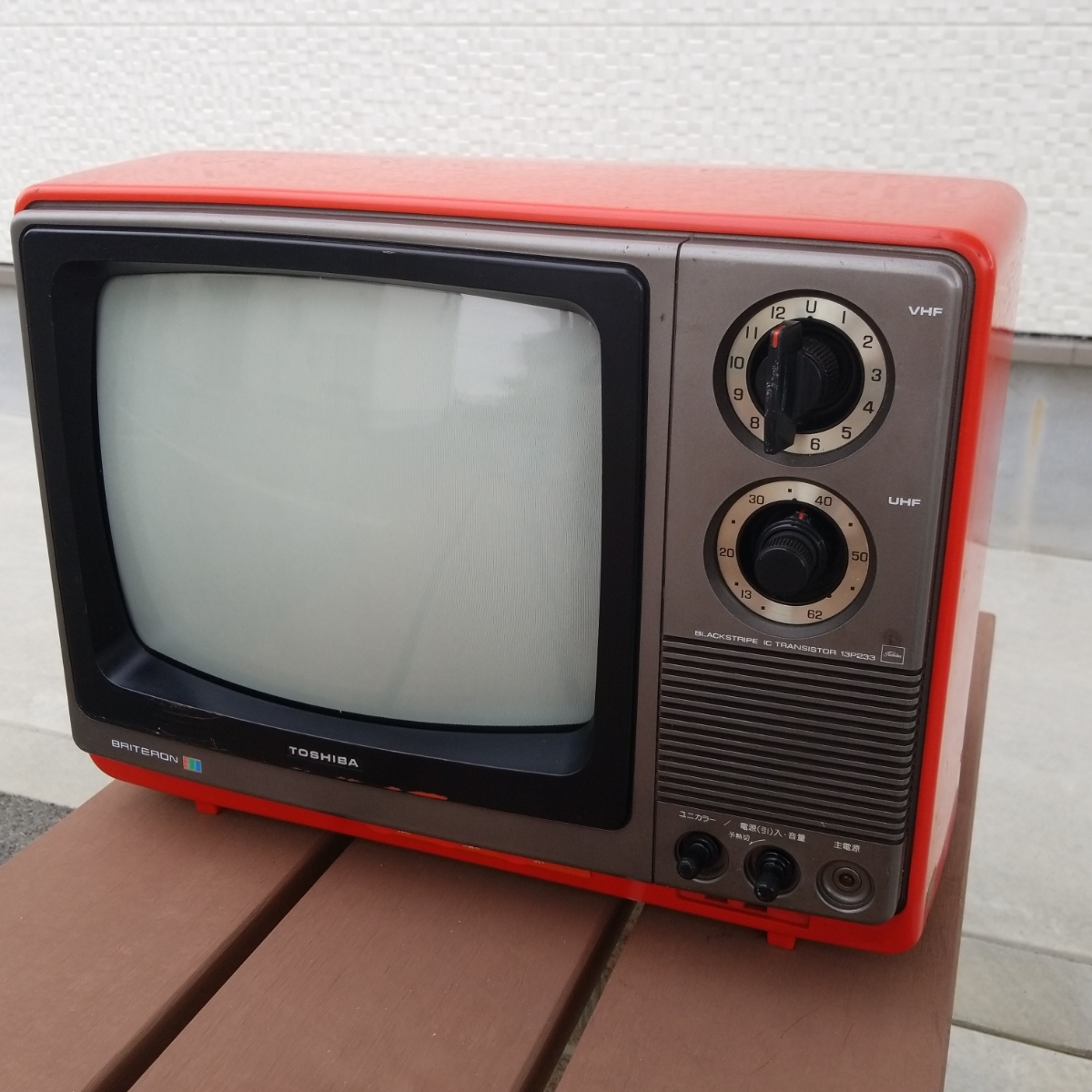希少！TOSHIBA 15ZR7 ブラウン管テレビ 東芝 【動作品】 TOSHIBA 15ZR7