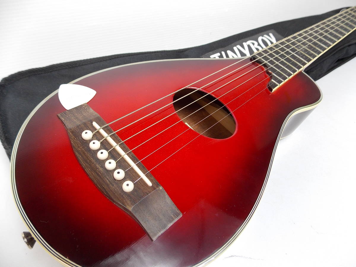 ミニギター 美品！ ケース付き！TINY BOY タイニーボーイ TT-40 TR