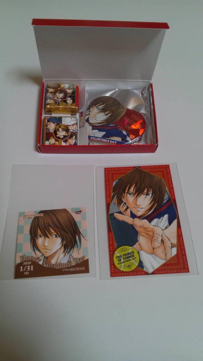 新テニスの王子様 不二周助 ジャンプショップ限定 ハート缶バッジ