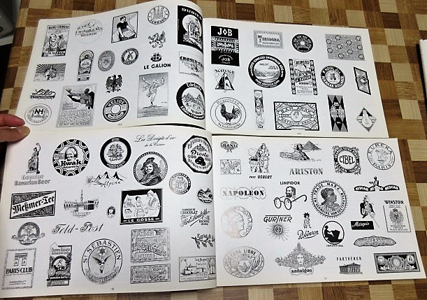 CD付 2冊 6000 Marks Labels and Vignettes Vol.1&Vol.2 マーク