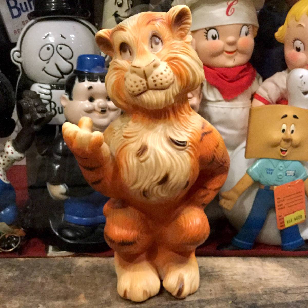 1960's HUMBLE OIL ESSO エッソタイガー ビンテージ 貯金箱