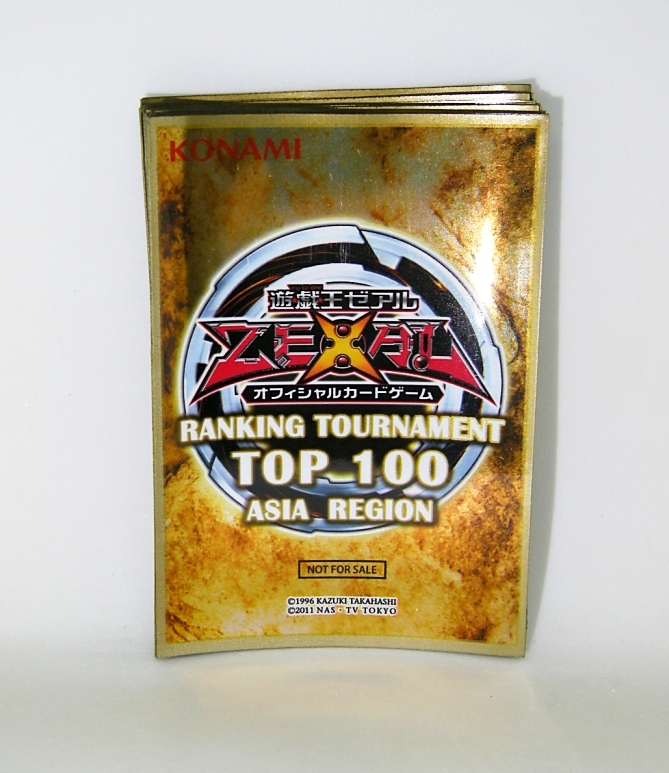 遊戯王 アジア ランキングトーナメント TOP100 スリーブ ranking