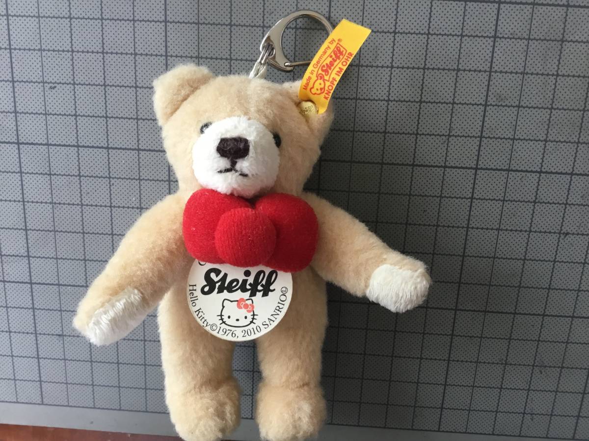 サンリオ ハローキティ テディベア 2006 限定 シュタイフ社モヘア生地