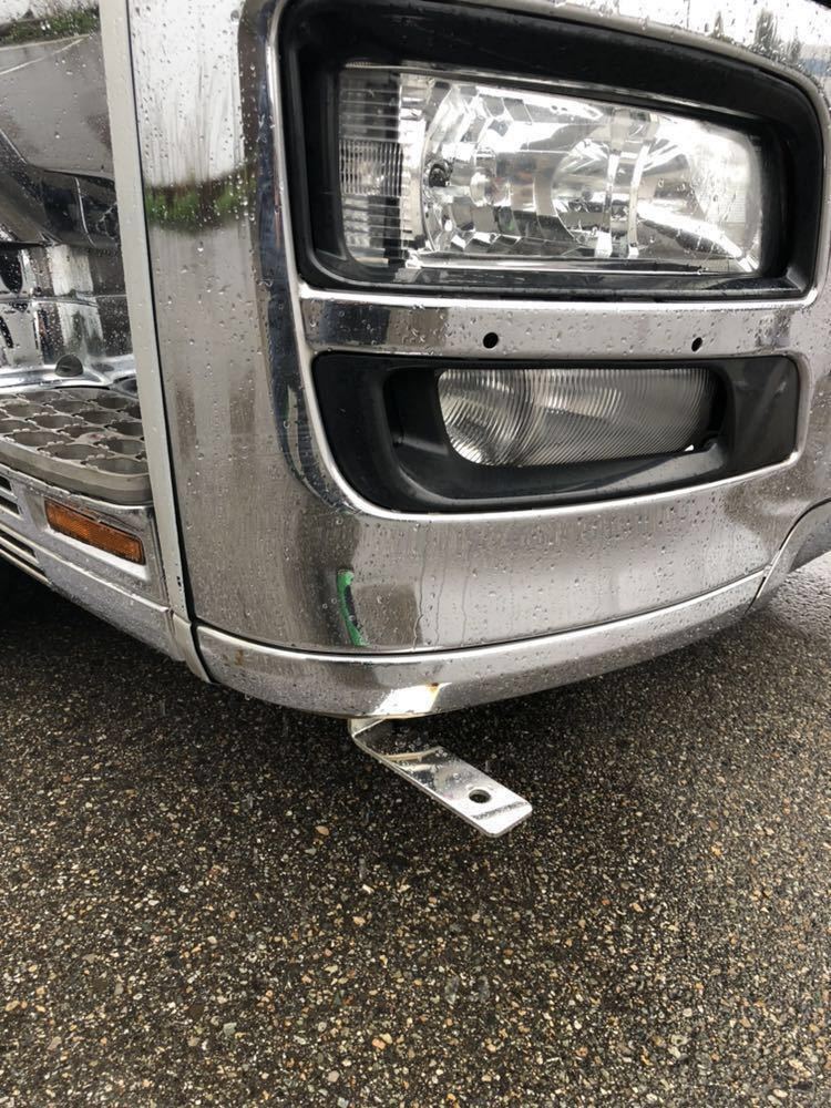 三菱 07.17スーパーグレート フォグステー フォグランプステー ラスト