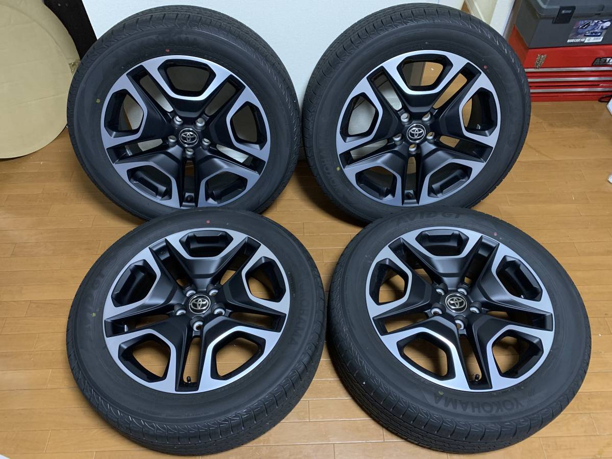 ピー助】 RAV4 PHV 19インチ 純正ホイール＋タイヤ4本セット RAV4 PHV