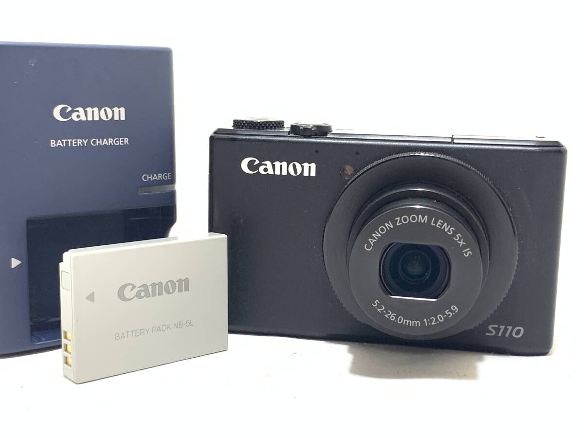 ジャンク】Canon S110 コンパクトデジタルカメラ SDカードなし CANON