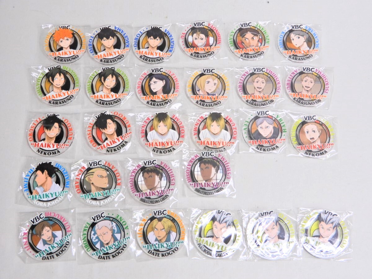 ハイキュー!! アクリルバッジコレクション2016Ver．全25種 – JUMP SHOP