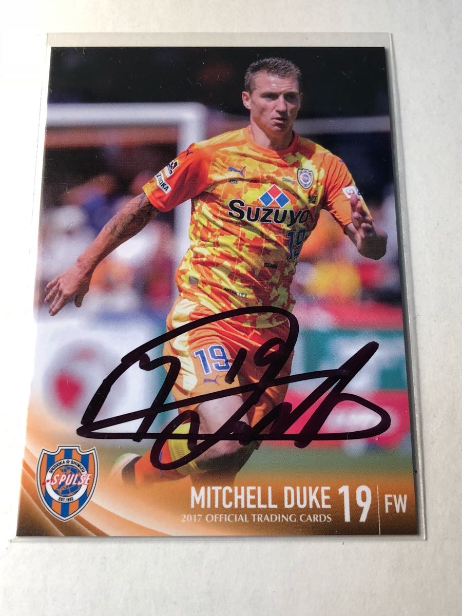 ミッチェルデュークのサイン 2024 Jカード SE ミッチェル・デューク FC