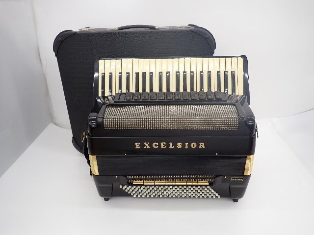 アコーディオン EXCELSIOR 302MM 皮ソフトケース付 ITALY