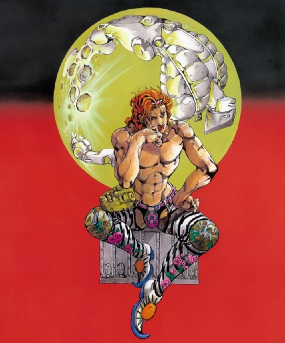 JOJO 荒木飛呂彦原画展-冒険の波紋- 大阪限定 Dio A1ポスター ジョジョ