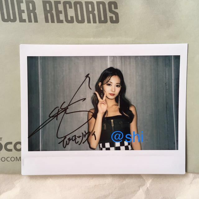 TWICE ツウィ チェキ TZUYU サインなし ポラロイド TWICE ツウィ