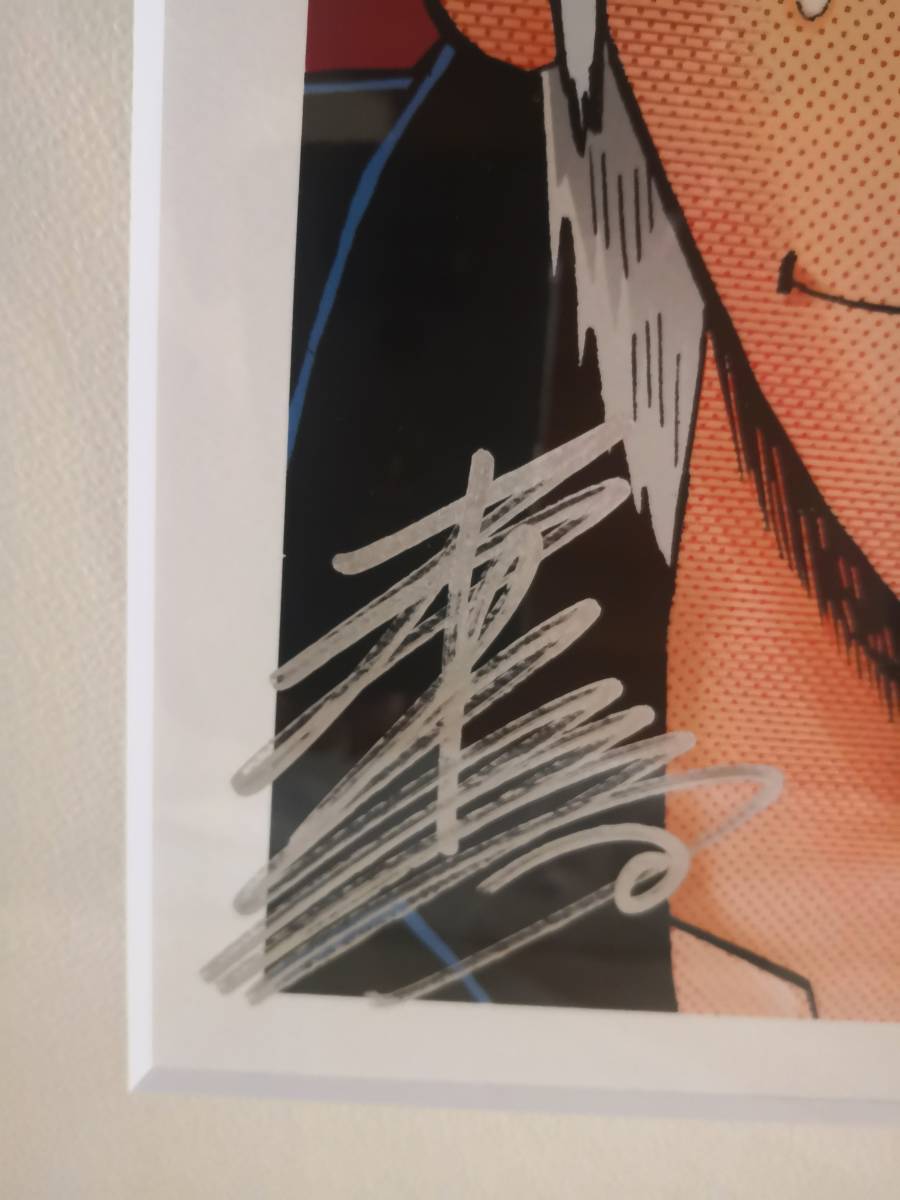 福本伸行 カイジ 原画展 作者 直筆サイン入りアートグラフ(複製画