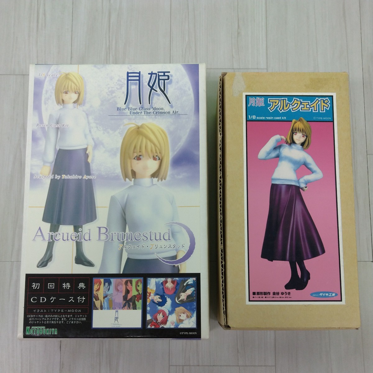 ガレージキット 月姫 アルクェイド 1/8 ダイキ工業 ガレージキット