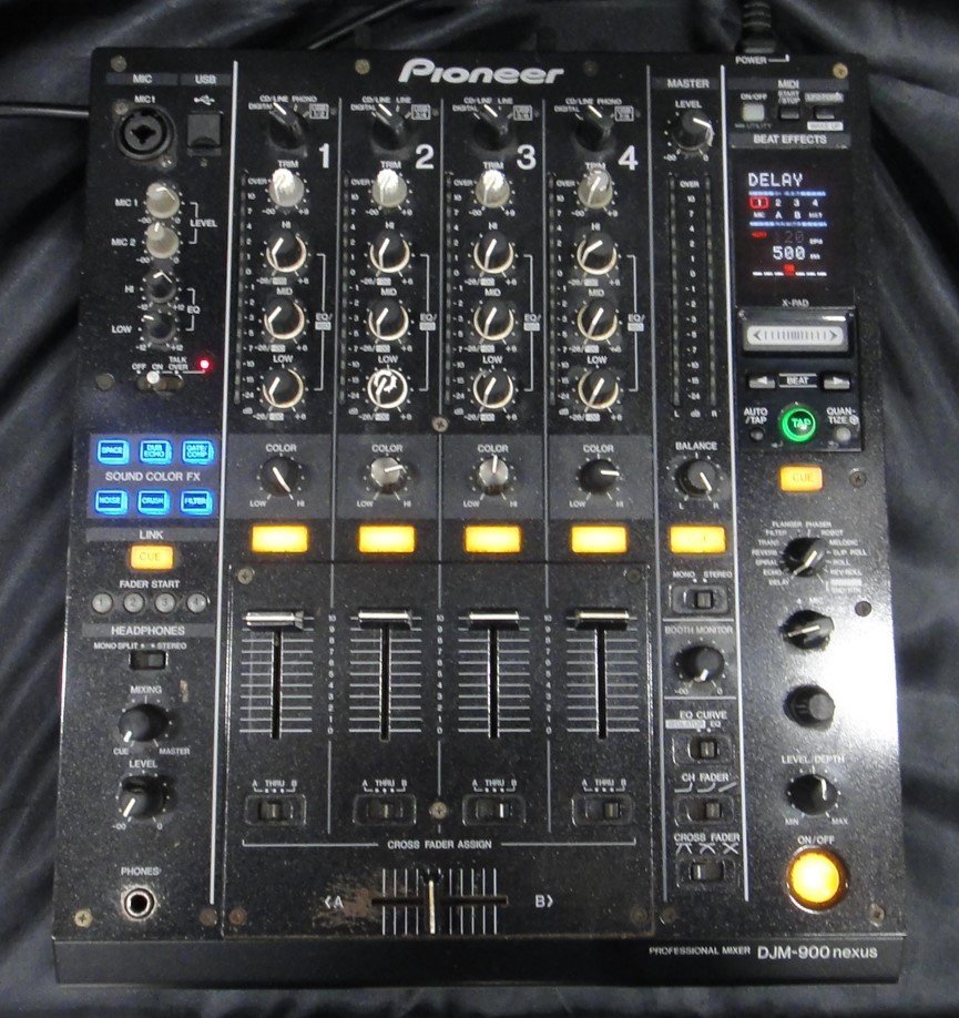 pioneer dj パイオニア DJM-500 フェーダーメンテナンス 【公式通販】