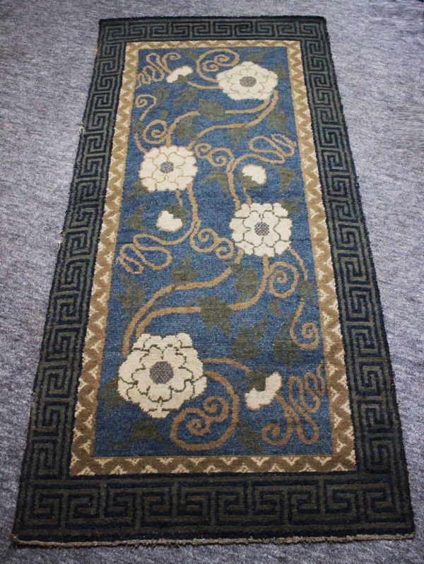 再再再お値下げ アンティーク絨毯 清朝 鍋島緞通 赤穂 Muni 265✕165