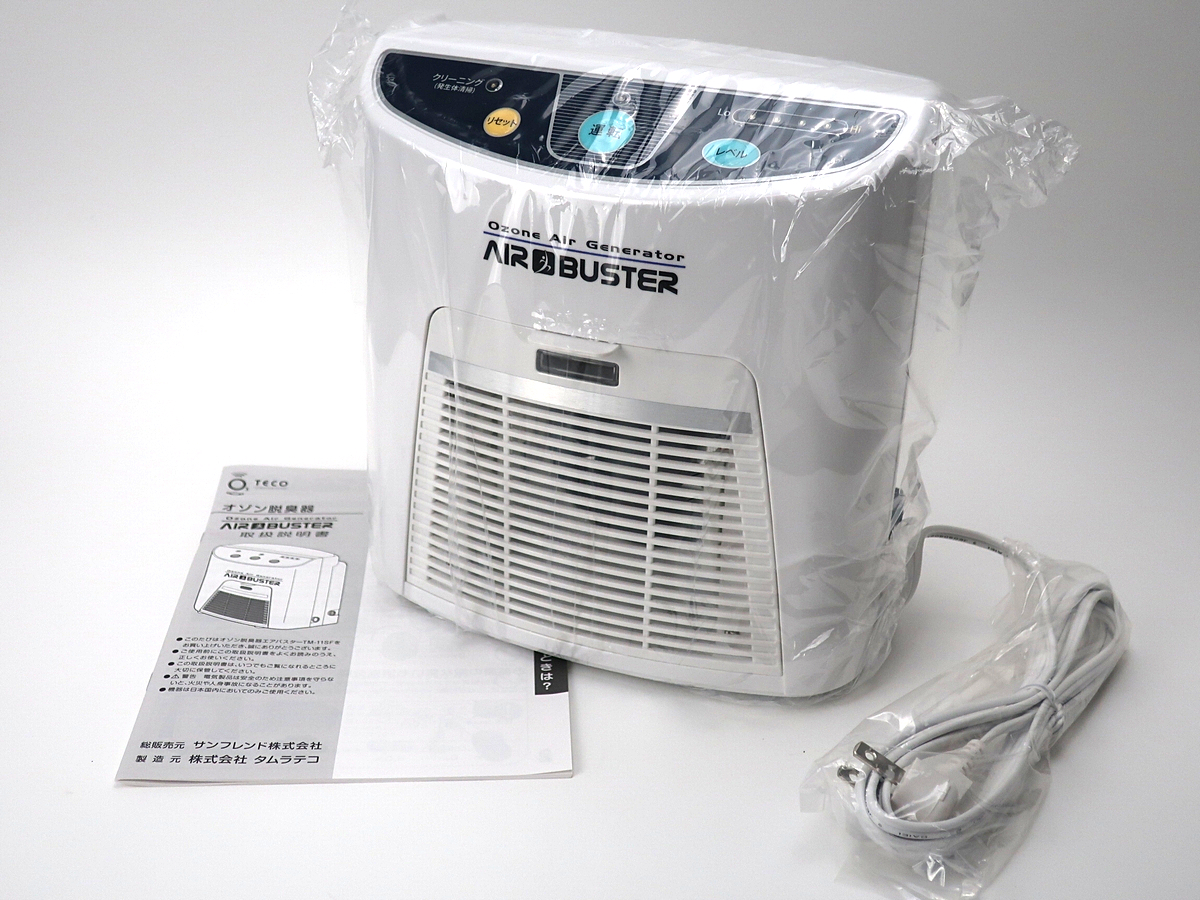 AIR BUSTER オゾン発生器 TM-11SF タムラテコ AIR BUSTER オゾン発生器