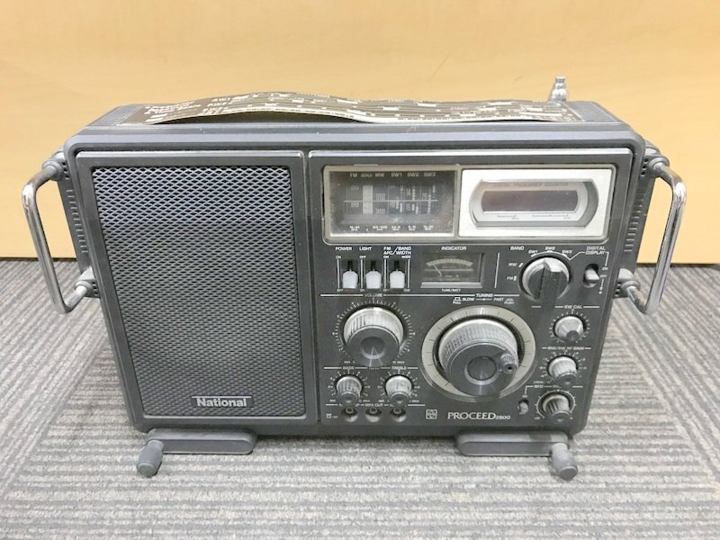 National 87/◯ナショナル プロシード RF-2600 ラジオ PROCEED