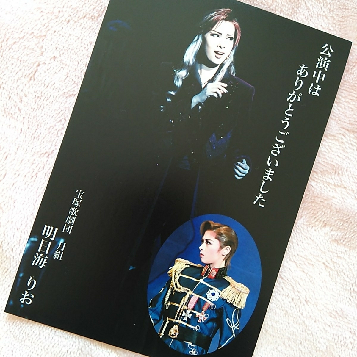 明日海りお お茶会DVD エリザベート エリザベート」望海風斗・明日海