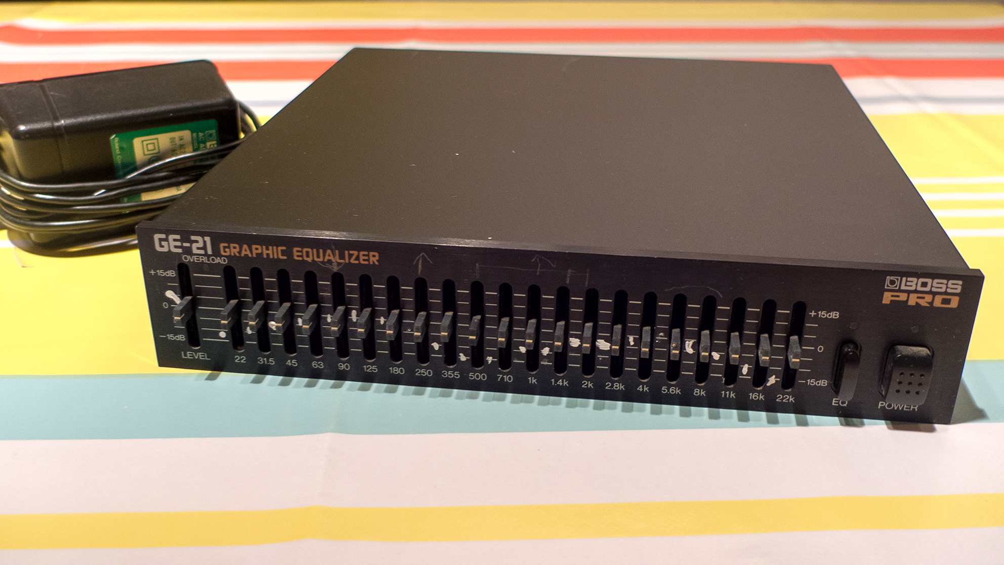 GE-21 Graphic Equalizer - Boss GE-21 Graphic Equalizer - Audiofanzine