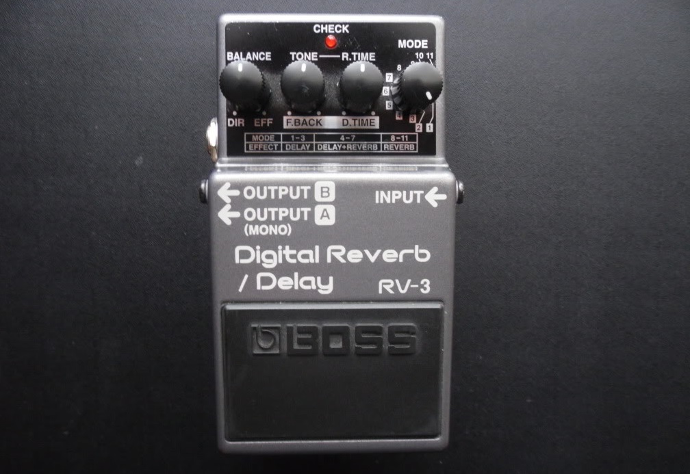 RV-3 Digital Reverb/Delay - Boss RV-3 Digital Reverb/Delay